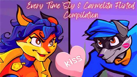 sexy carmelita fox|Every Time Carmelita Fox and Sly Cooper Flirted Compilation.